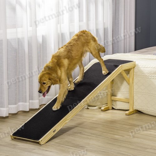 Dog Ramp with Non-Slip Carpet for Easy Access – view 3