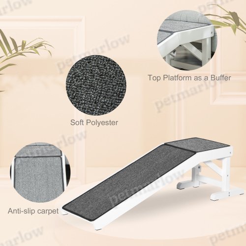 Dog Ramp With Non-Slip Carpet For Easy Access – view 6
