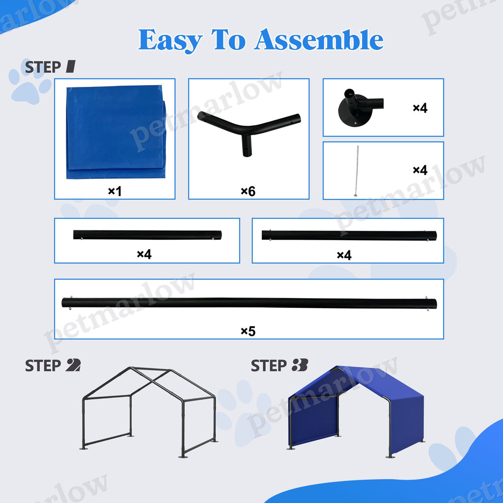Dog Shade Shelter Tent for Outdoor Protection – view 4