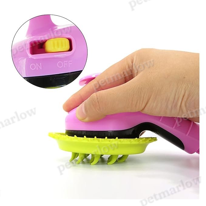 Dog Shower Brush with Massage and Coat Cleaning Function – view 5