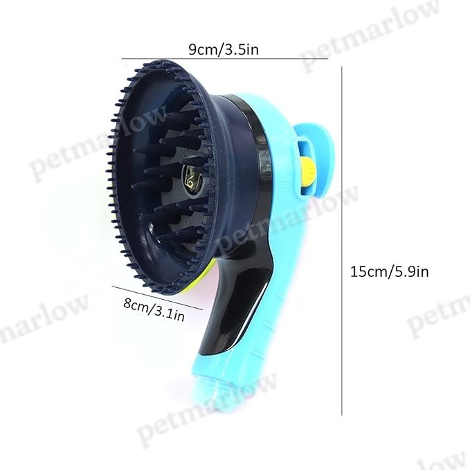 Dog Shower Brush with Massage and Coat Cleaning Function – view 6
