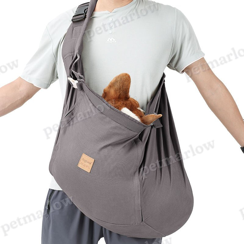 Dog Sling Bag Adjust Pets Carrier Bag Dog Travel Bag For Medium Large Dogs – view 5