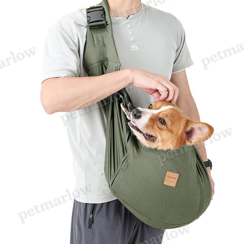 Dog Sling Bag Adjust Pets Carrier Bag Dog Travel Bag For Medium Large Dogs – view 6