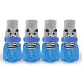 Dog Socks Waterproof Cat Shoes Scratch-proof Foot Covers – Blue / For 1.5-2.5kg Pets