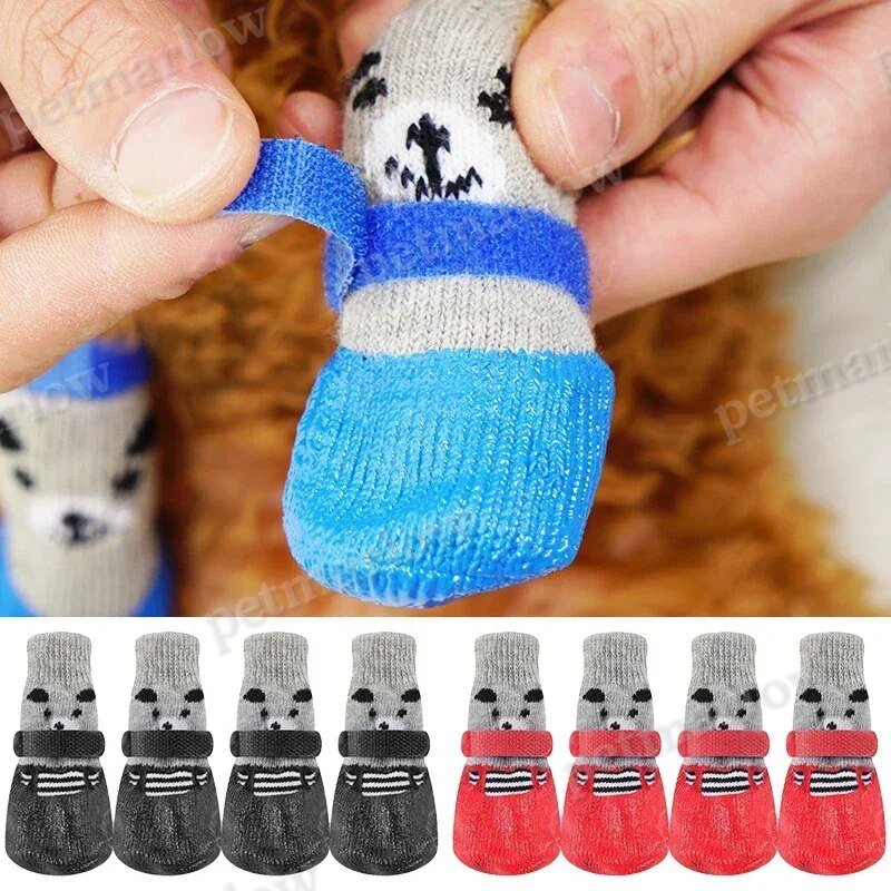 Dog Socks Waterproof Cat Shoes Scratch-proof Foot Covers – view 5