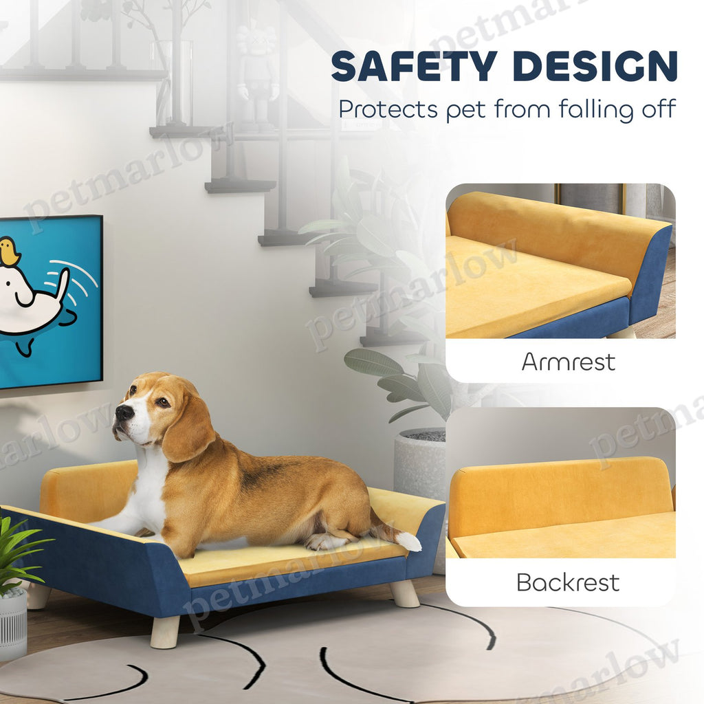 Dog Sofa Bed for Small Dogs with Soft Cushion – view 4