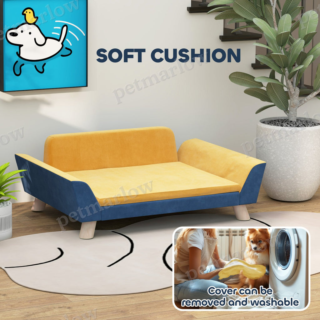 Dog Sofa Bed for Small Dogs with Soft Cushion – view 5