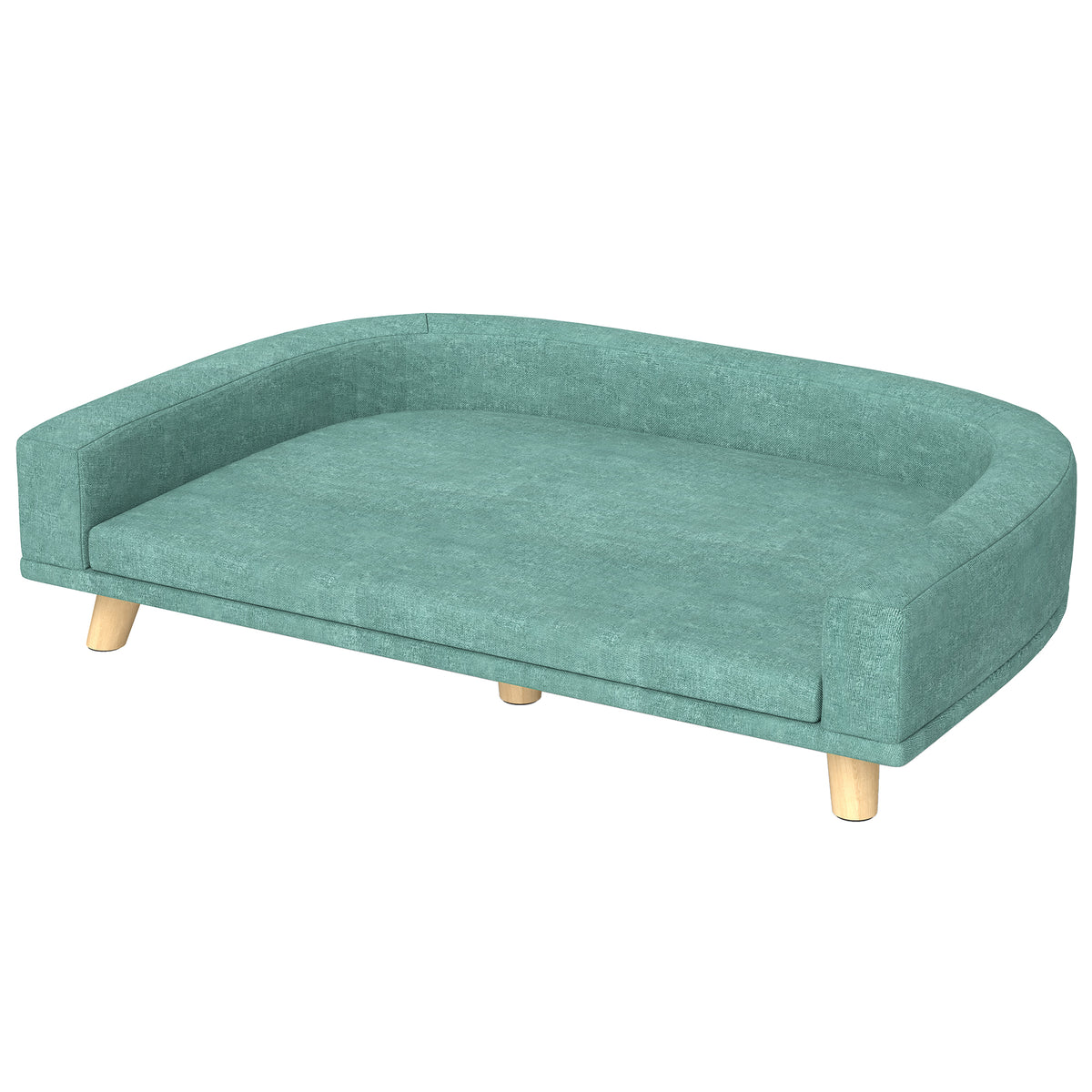 Dog Sofa Couch Bed with Washable Cushion – Green / 780x175x650 mm