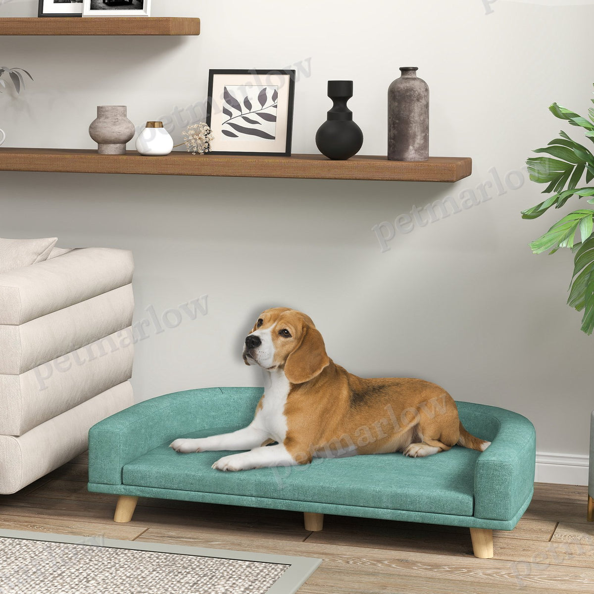 Dog Sofa Couch Bed with Washable Cushion – view 3