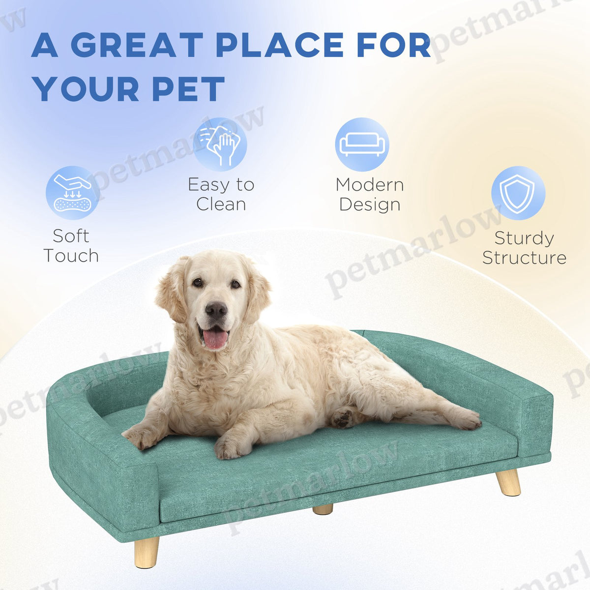 Dog Sofa Couch Bed with Washable Cushion – view 5