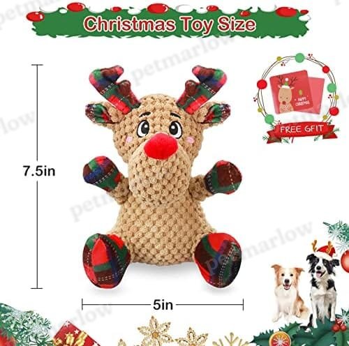 Dog Squeaky Toy with Crinkle Paper – view 2