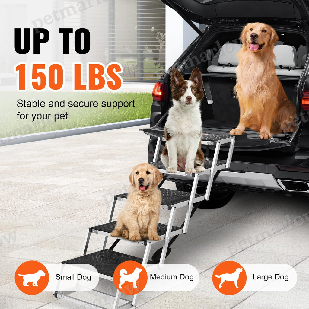 5-Step Folding Dog Stairs – view 4