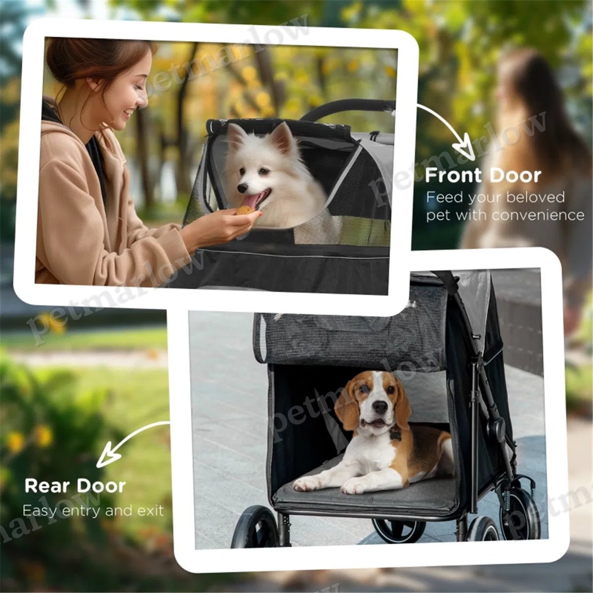 Dog Stroller for Large and Medium Pets