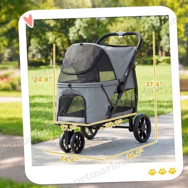 Dog Stroller, Pet Stroller – view 6