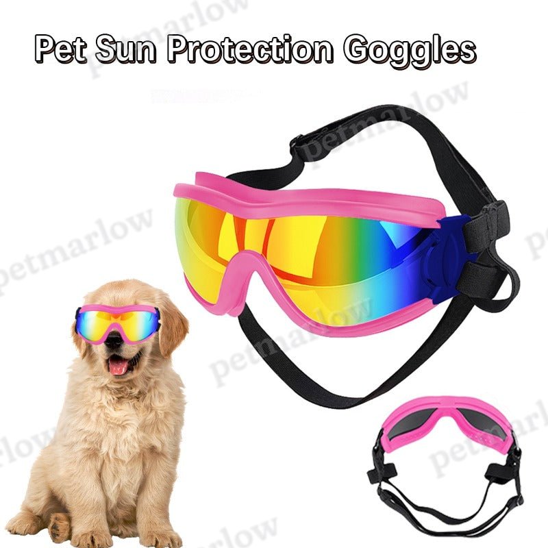Dog Sunglasses Goggles Adjustable Straps Windproof Dustproof Dog Sunglasses – view 5