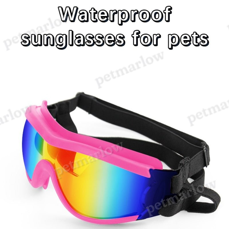 Dog Sunglasses Goggles Adjustable Straps Windproof Dustproof Dog Sunglasses – view 6