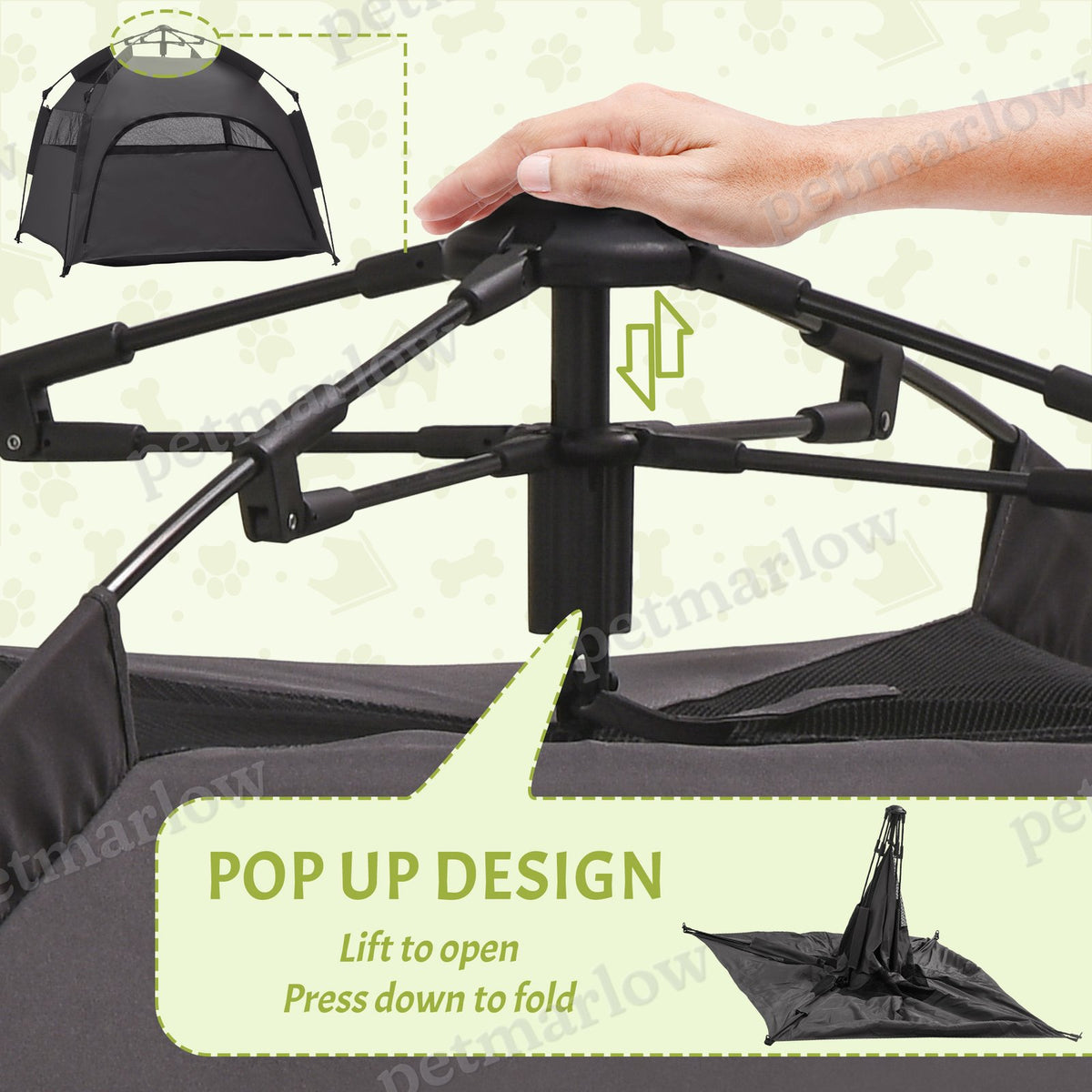 Dog Tent With Carry Bag – view 3