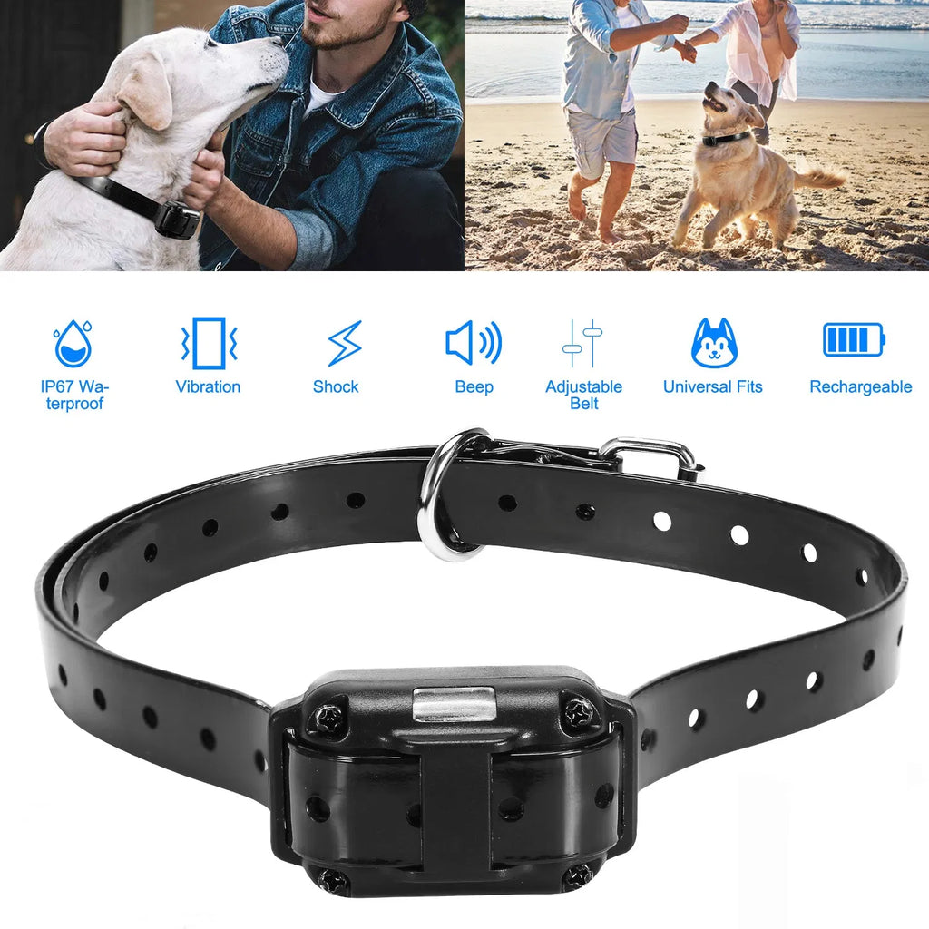 Dog Training Collar Receiver with Waterproof Design