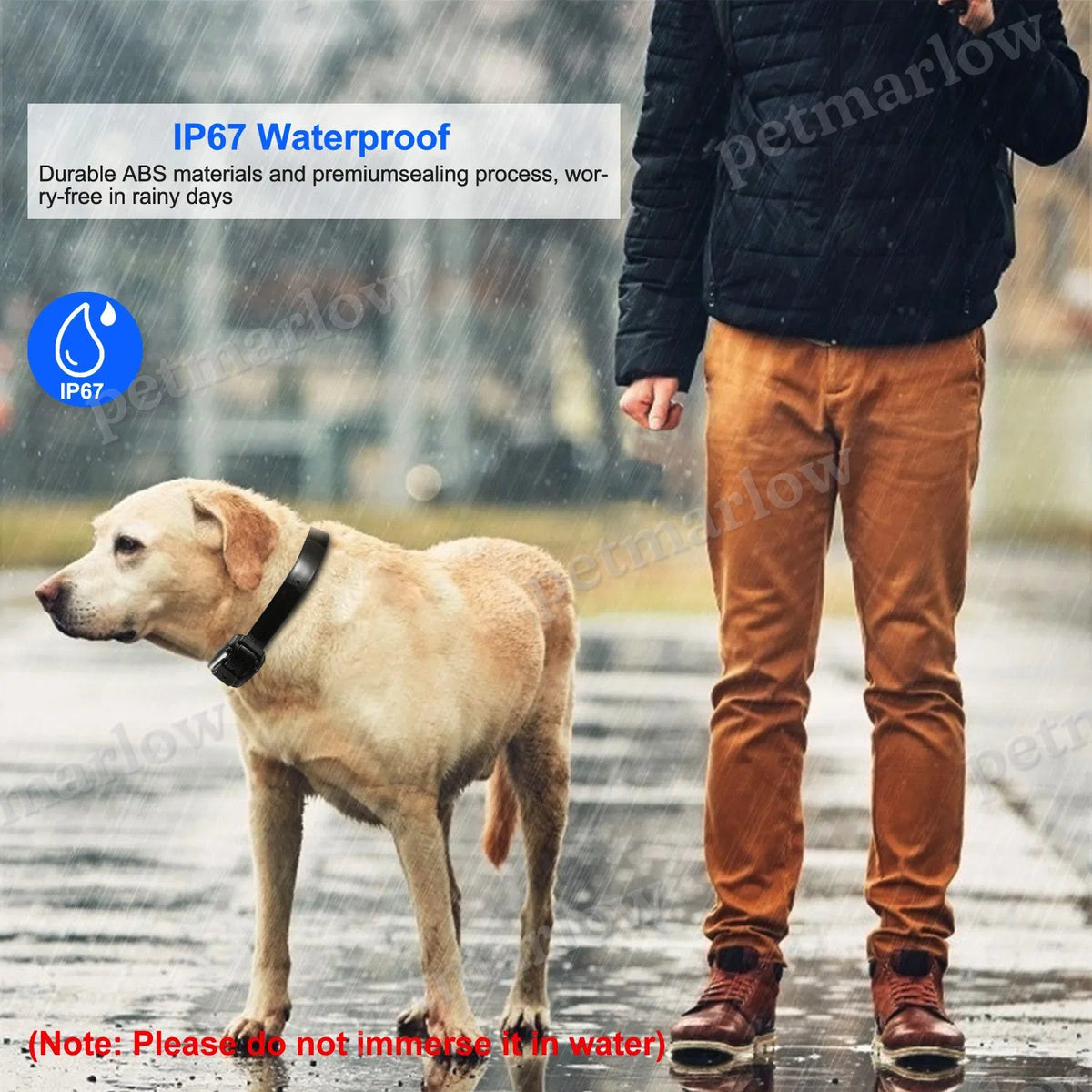 Dog Training Collar Receiver with Waterproof Design – view 3