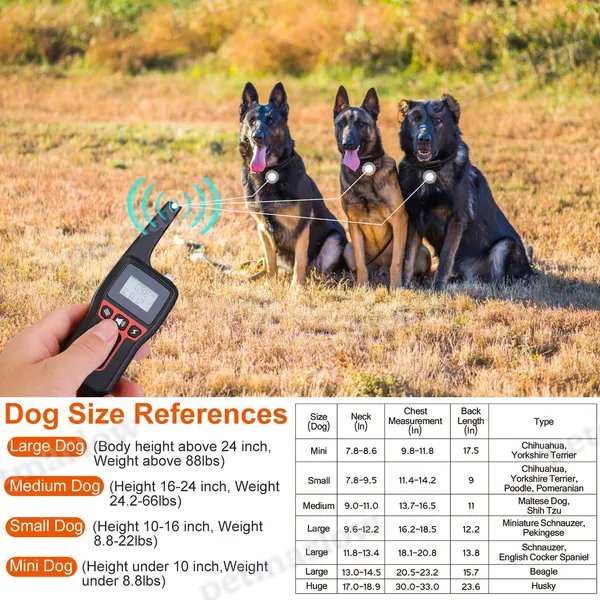 Dog Training Collar with Beep, Vibration, and Shock Modes – view 4
