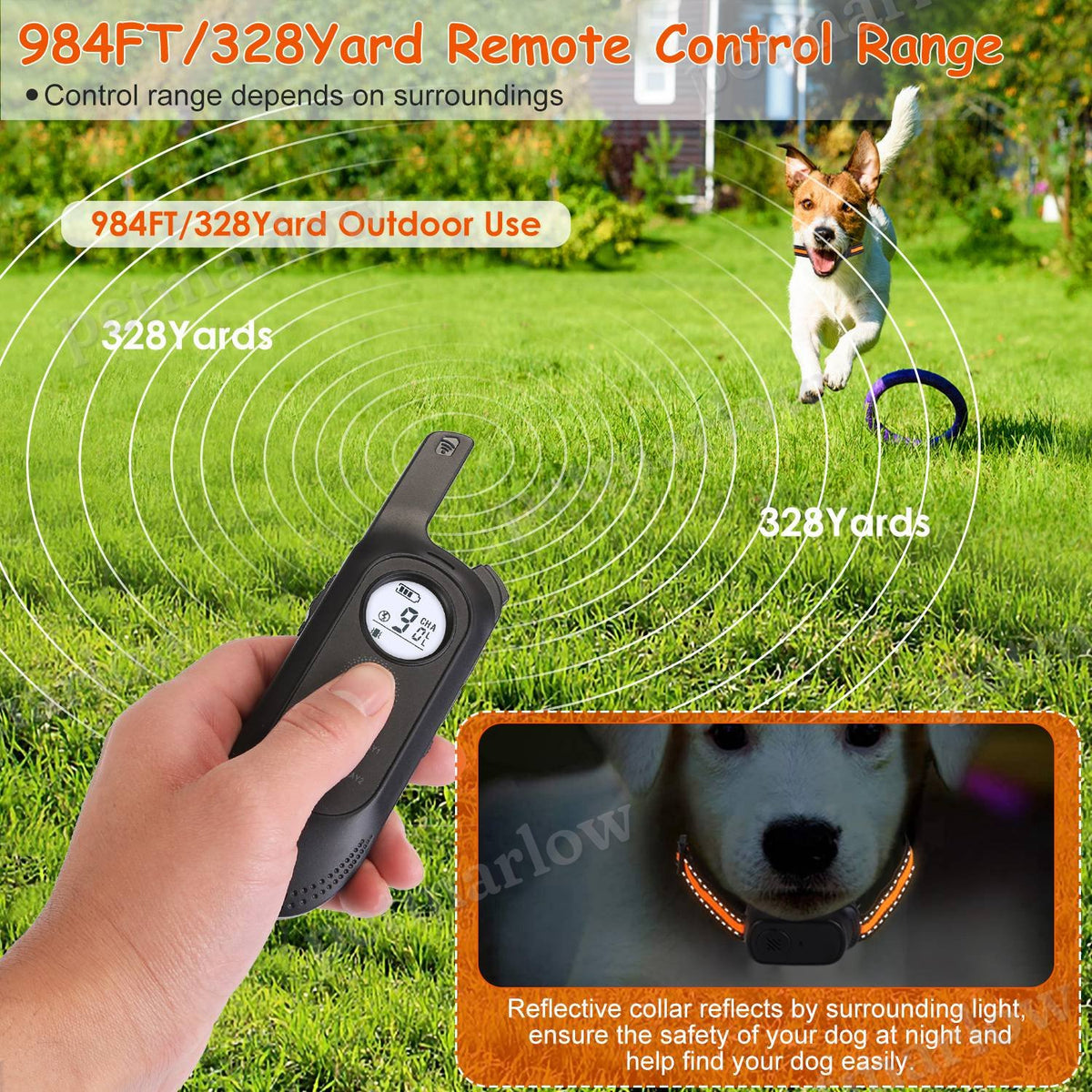 Dog Training Collar with Remote and 3 Training Modes – view 6