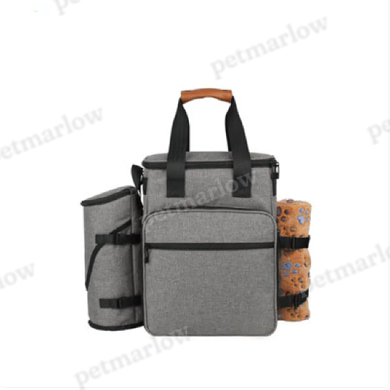 Dog Travel Bag – Multifunctional with Compartments for Toys and Food – view 4