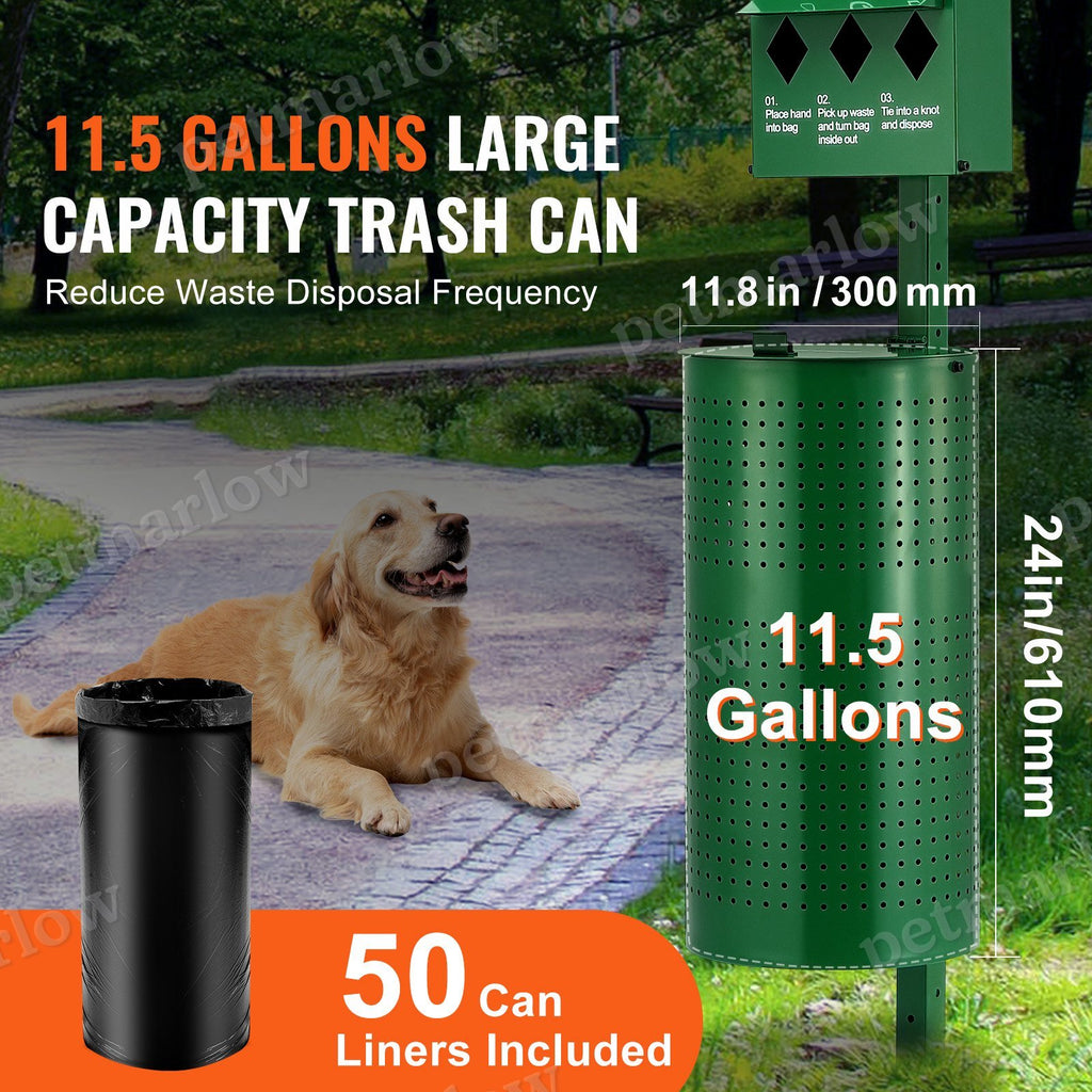Dog Waste Station 11.5 Gallons with 600 Bags – view 5
