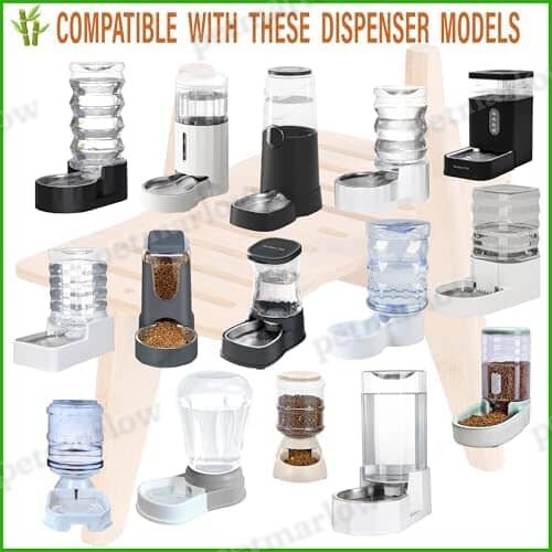Dog Water Bowl Dispenser Stand – view 2