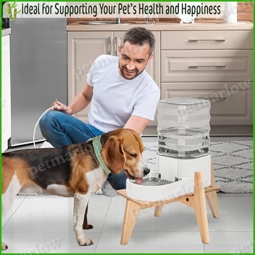 Dog Water Bowl Dispenser Stand – view 5