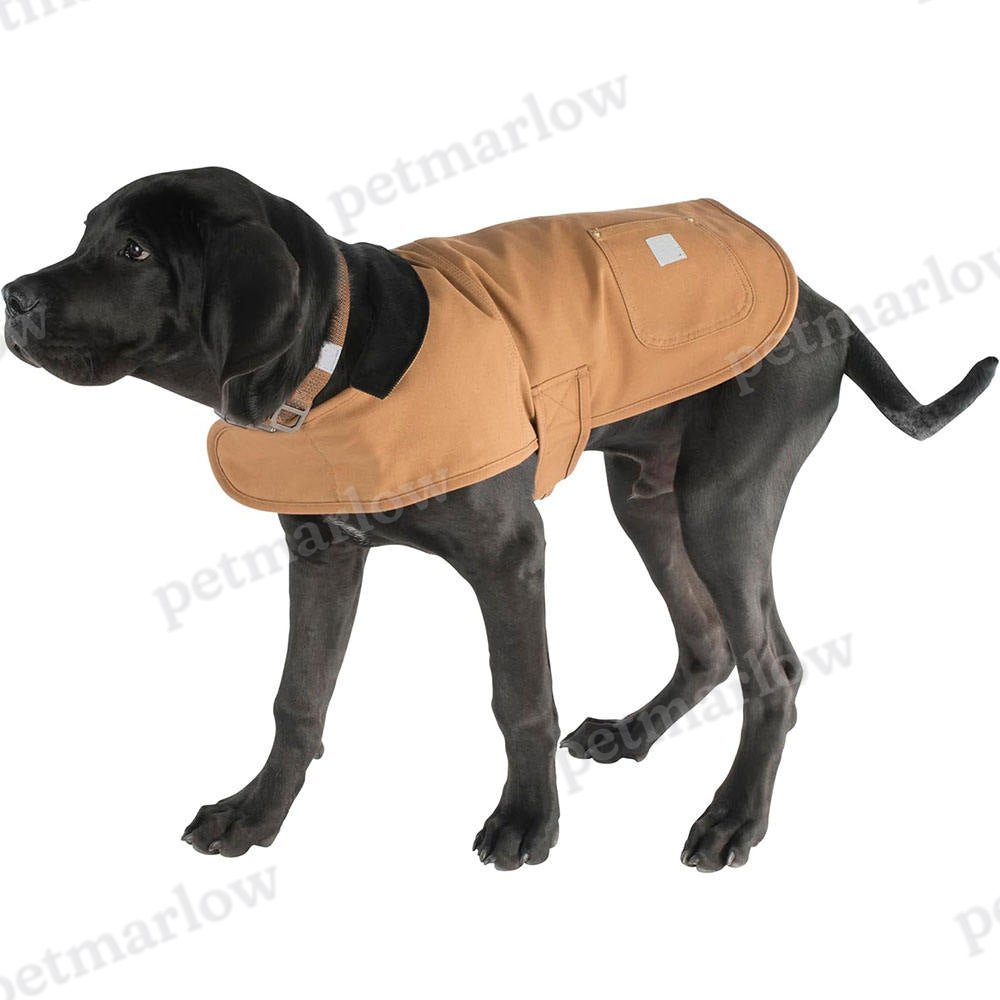 Dog Windproof Firm Duck Insulated Dog Chore Coat Duck Canvas Water Repellent Coat For Dogs – view 6