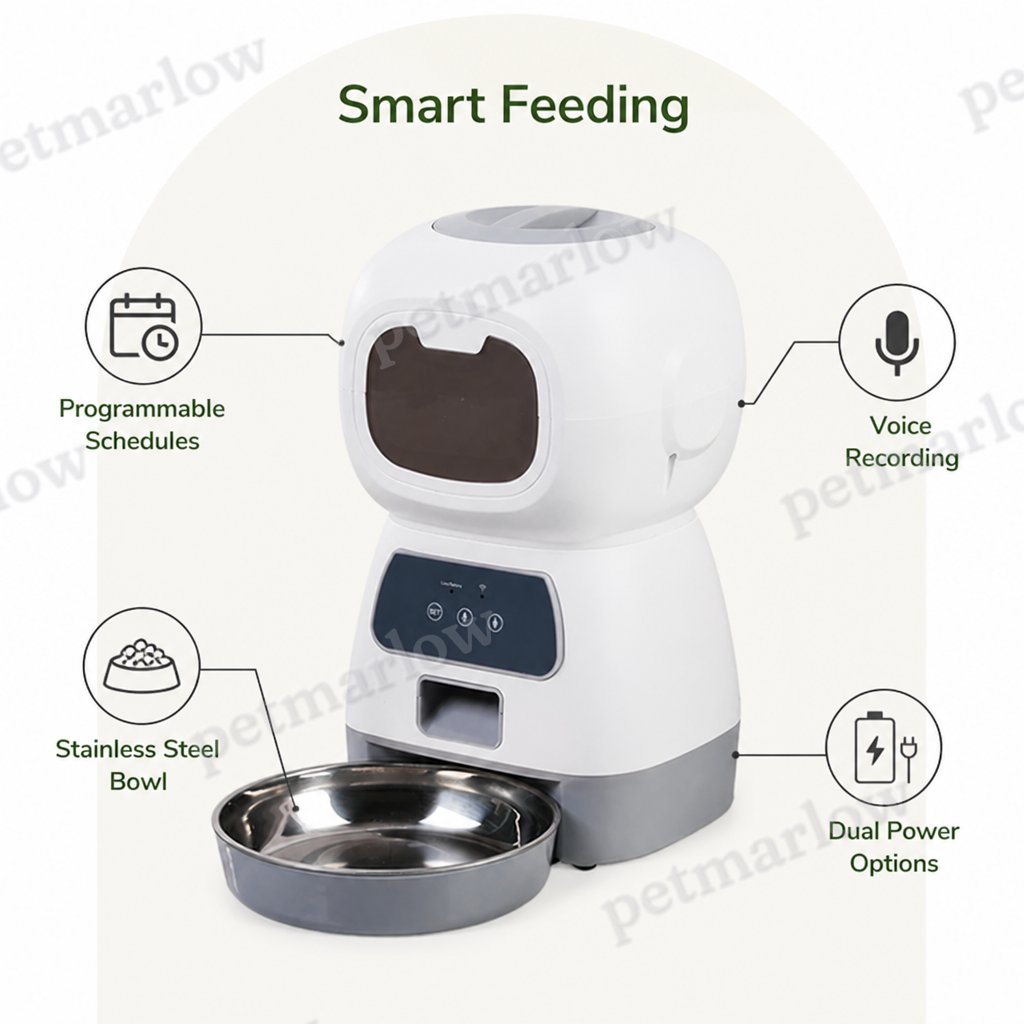 DogBedHouse 1 gallon Timed Voice Recorder Pet Feeder – view 4