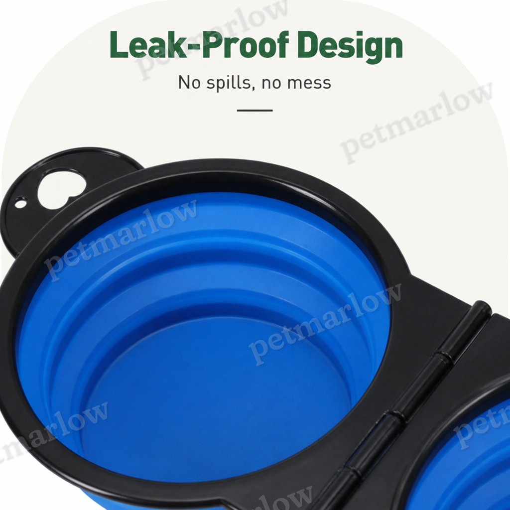 Petmarlow 2-In-1 Collapsible Travel Bowl (Hangable) – view 6