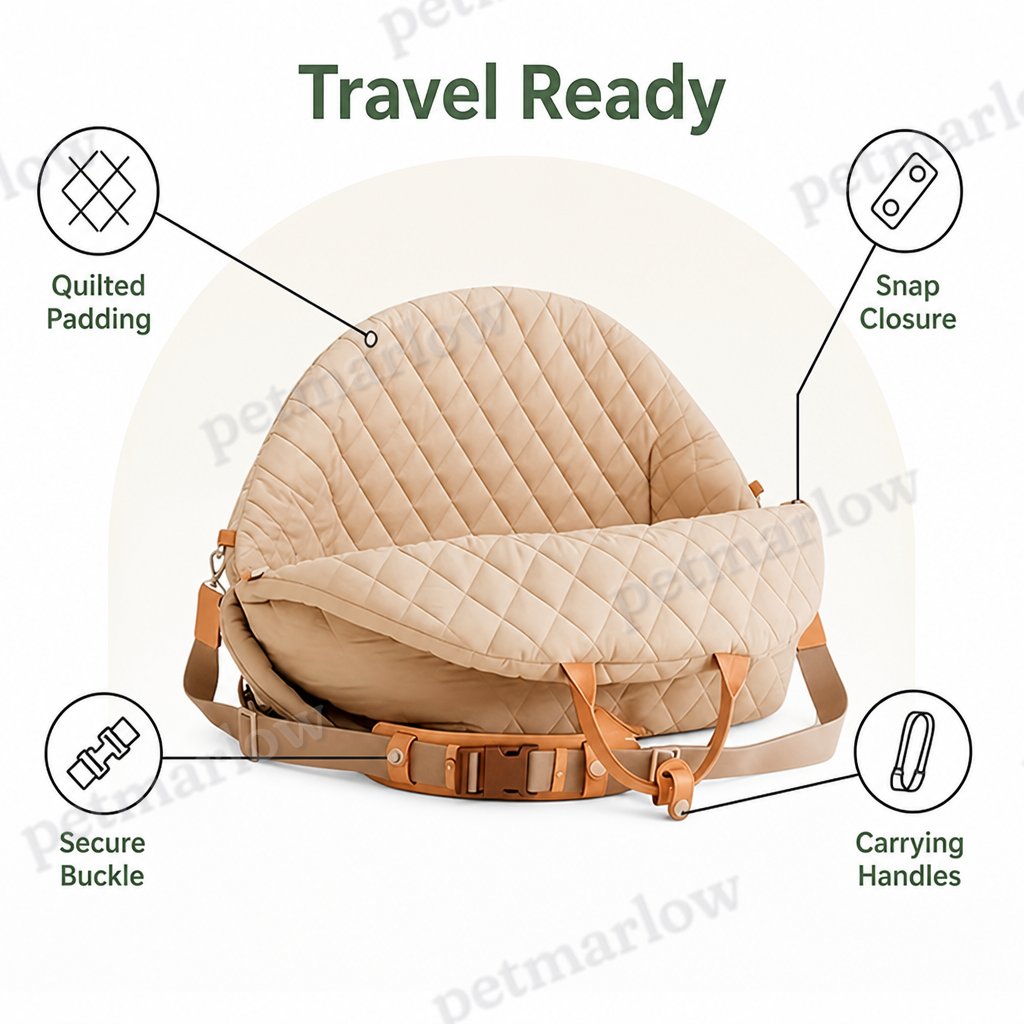 Petmarlow 3-in-1 Convertible Pet Carrier – view 4