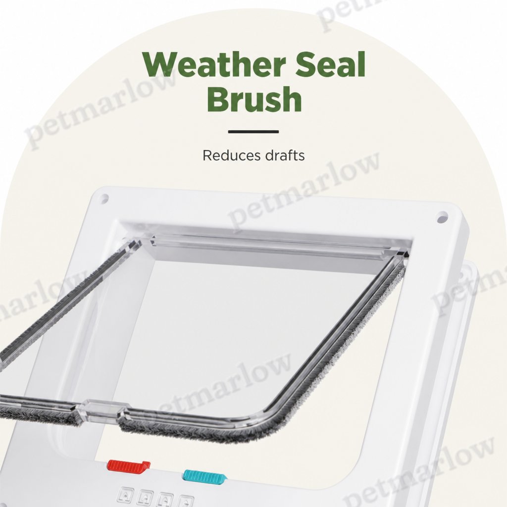 Petmarlow 4-Way Locking Weatherproof Pet Door – view 6