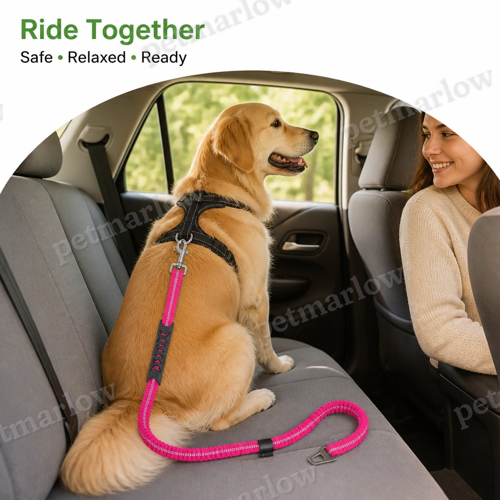 Petmarlow Adjustable Durable Nylon Dog Leash (Quick-Release) – view 5