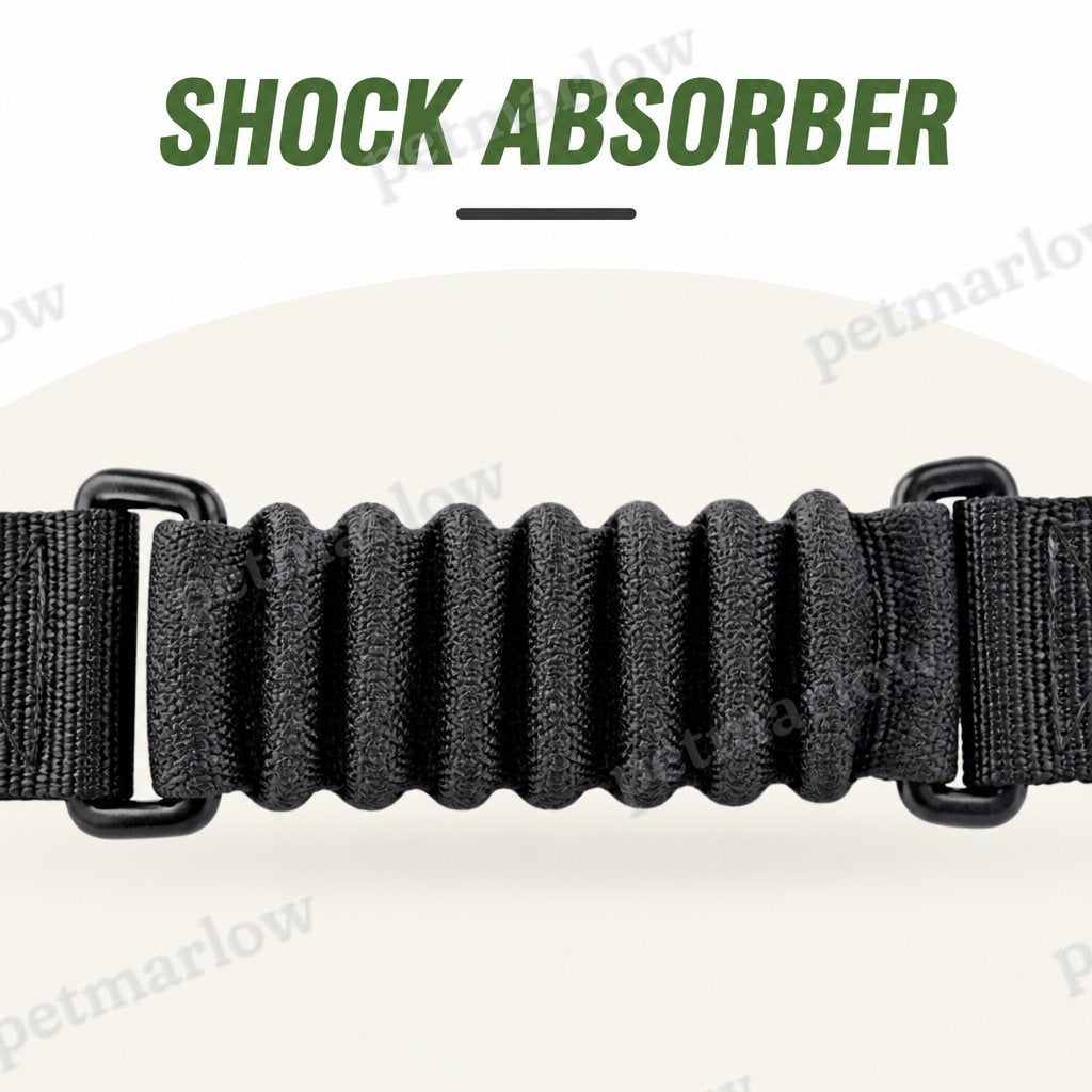 Petmarlow Adjustable Shock-Absorbing Dog Car Seat Belt – view 4