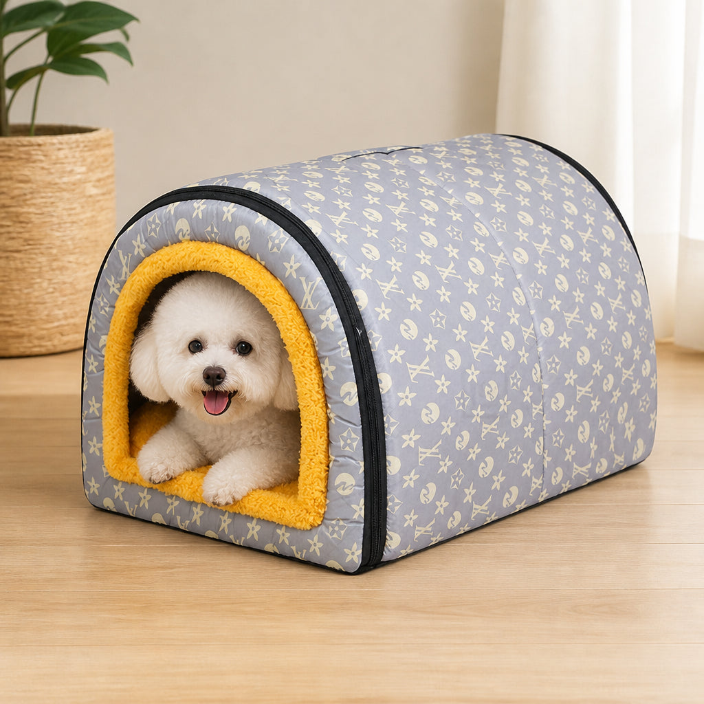 Petmarlow All-Season Dismantlable & Washable Pet House (Detachable Cushion) – view 3