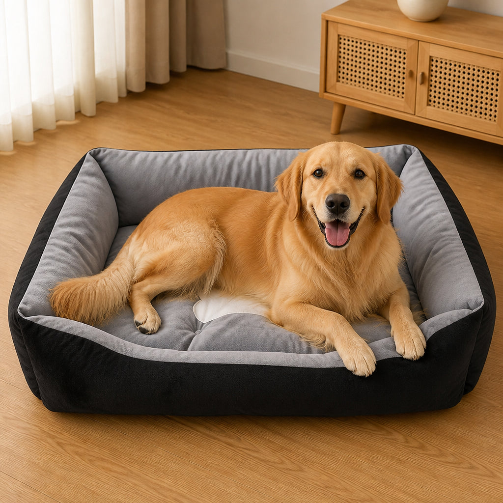 Petmarlow All-Season High-Resilience Dog & Cat Bed – S 19.6*15.7*4.7in