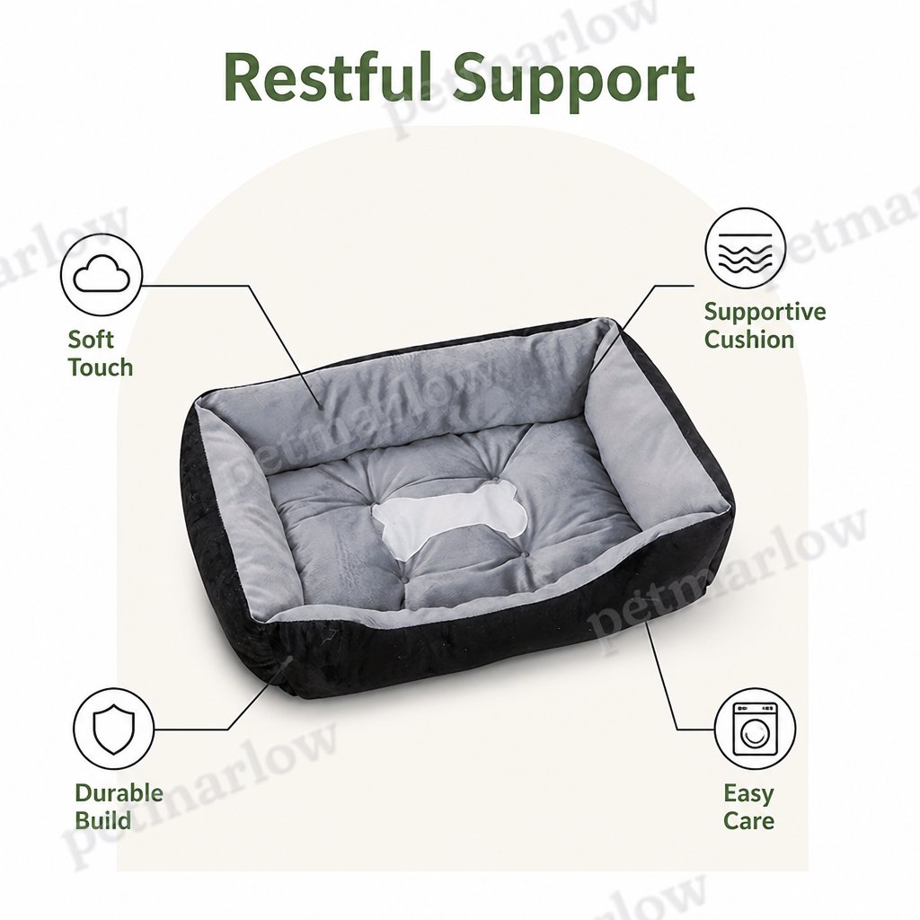 Petmarlow All-Season High-Resilience Dog & Cat Bed – view 4