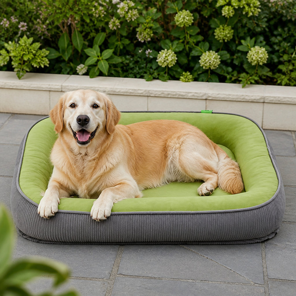 Petmarlow All-Season Moisture-Wicking Polyester Dog Bed