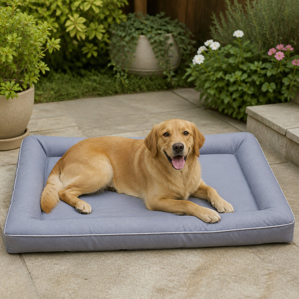 Petmarlow All-Season Polyester & Non-Slip Dog Bed