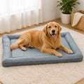 Petmarlow All-Season Polyester & Non-Slip Dog Bed – Light Grey / XS - 19.6*13.7