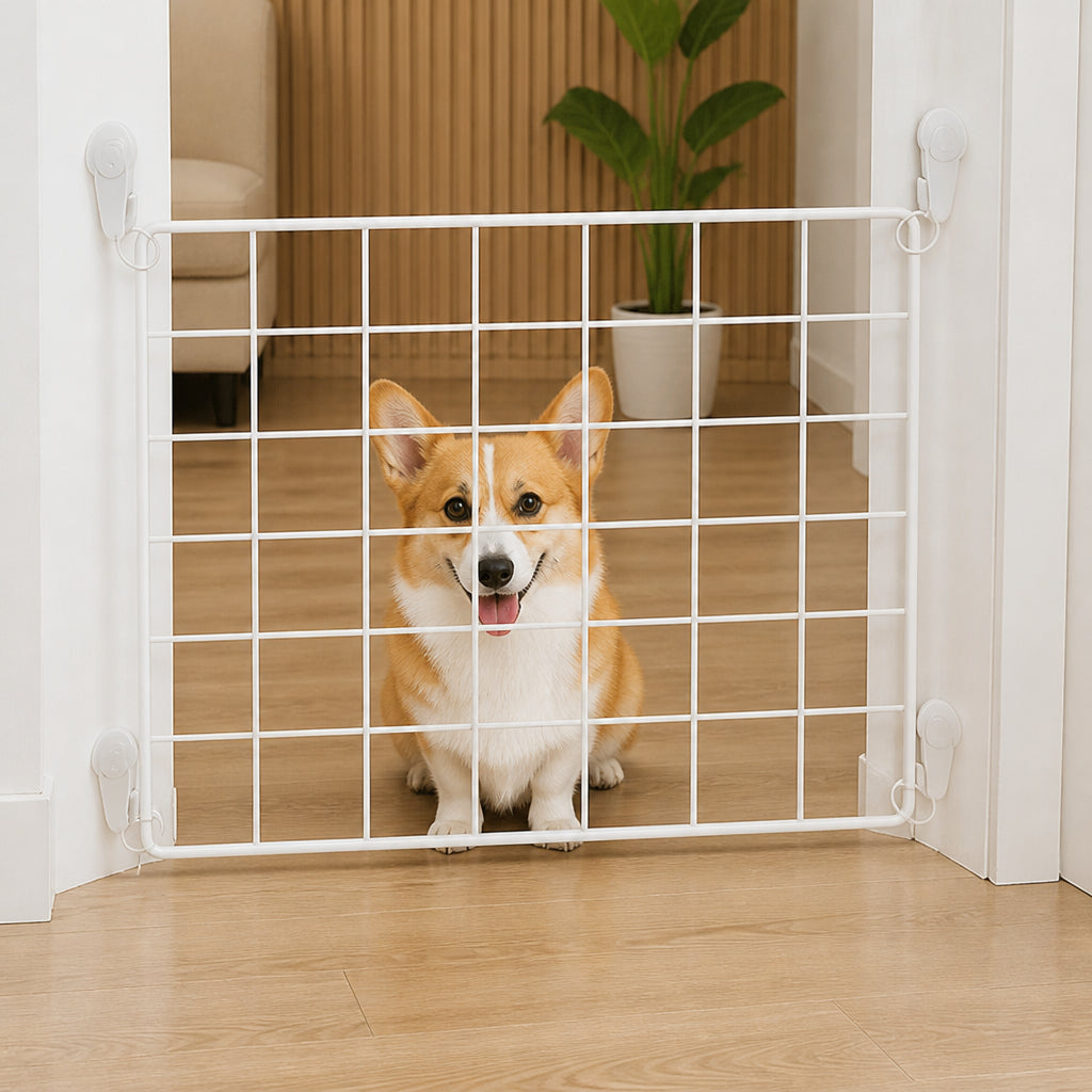 Petmarlow Anti-Escape Mesh & Adjustable Steel Frame Puppy Fence – view 6