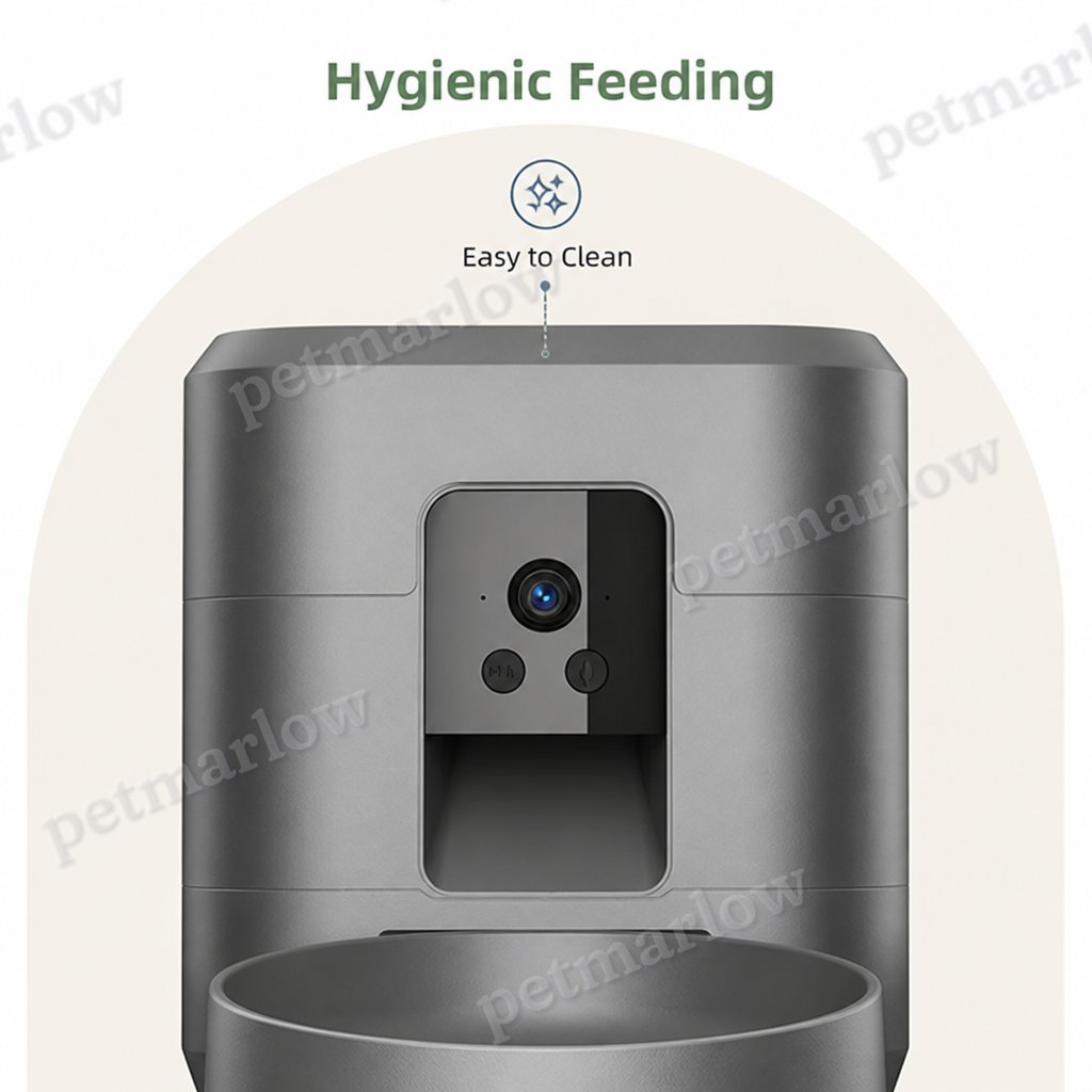 Petmarlow App-Controlled Wi‑Fi Camera Automatic Pet Feeder (2L Capacity) – view 5