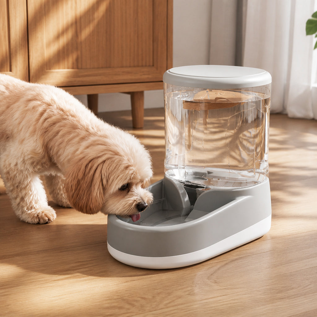 Petmarlow Automatic Continuous Flow Water Fountain & Feeder – Water fountain 1 PC