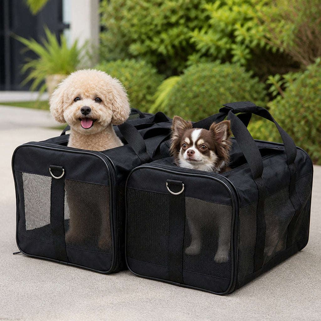 Petmarlow Breathable & Foldable Pet Carrier (Airline-Approved)