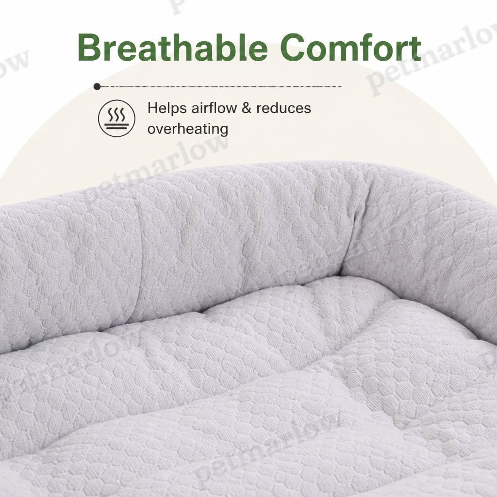 Petmarlow Breathable Mesh & No-Power Cooling Dog Bed (Removable Cover) – view 6