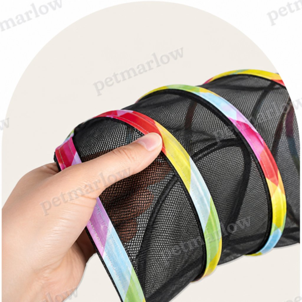 Petmarlow Breathable Mesh & Waterproof Cat Playpen (Pop-Up Tent & Tunnel) – view 6