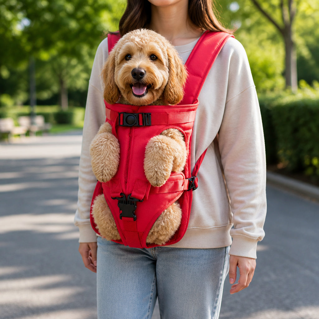 Petmarlow Breathable Oxford & Adjustable Straps Carrier Backpack – view 2