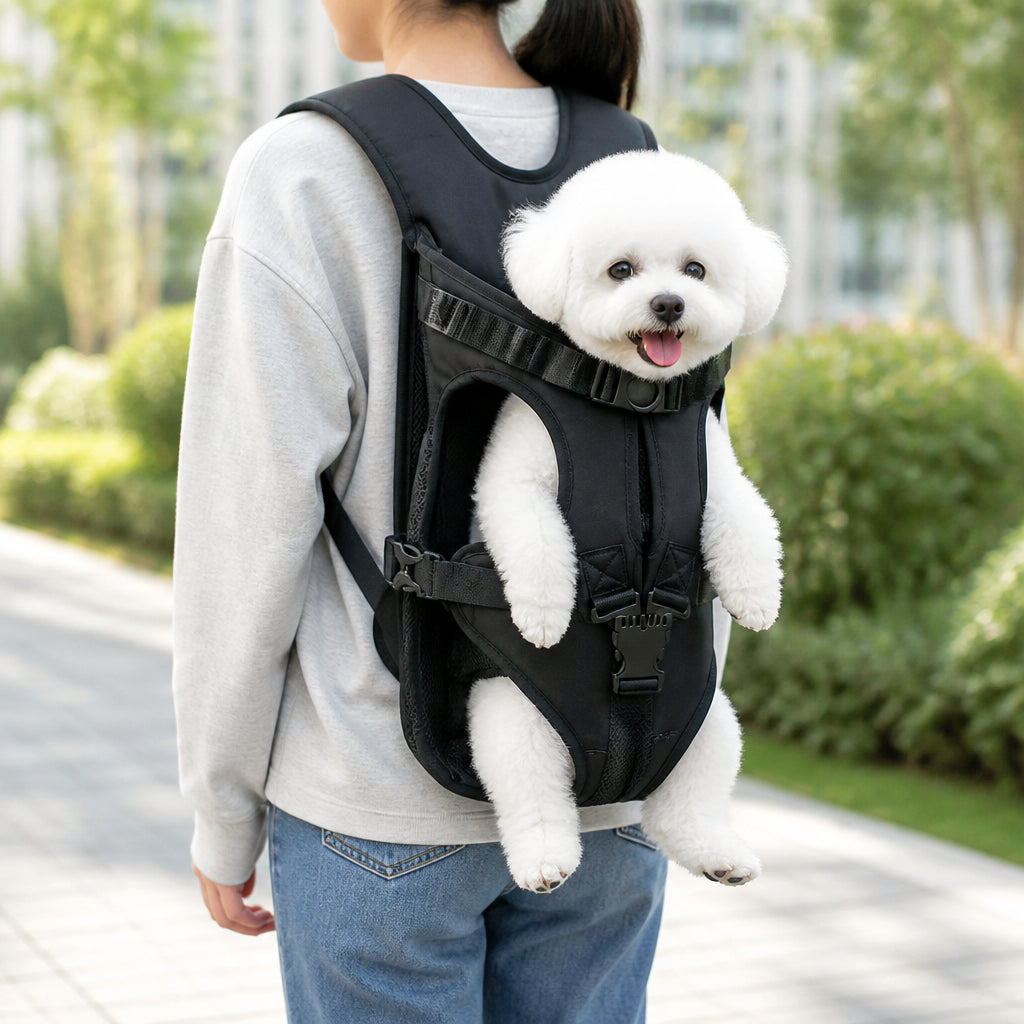Petmarlow Breathable Oxford & Adjustable Straps Carrier Backpack – view 5